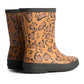 Hunter Kids First Boot Rubber Kid's Rich Tan/Saddle/Black Wellington Boots