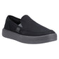 HEYDUDE Men's Sunapee Canvas Shoe in Black/Charcoal