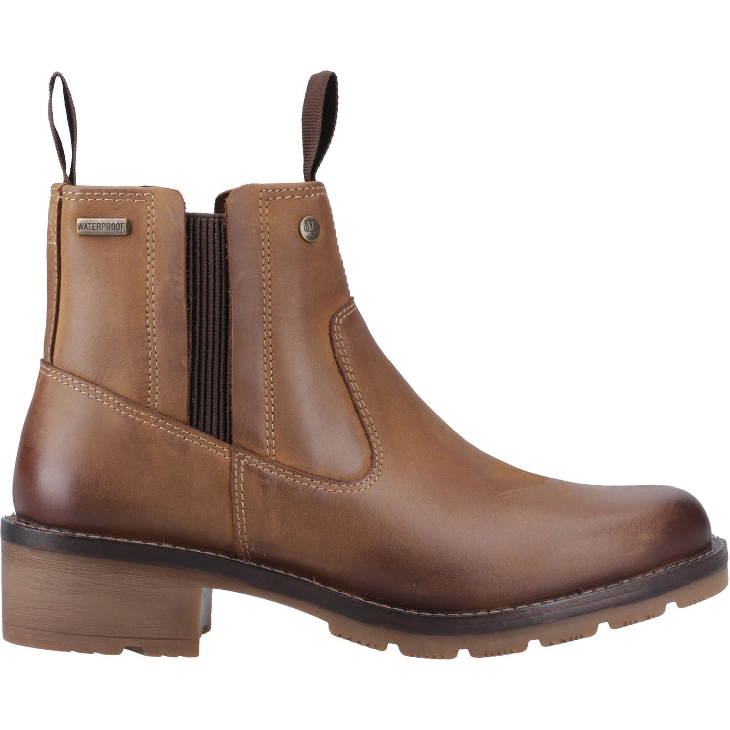 Hunter Skye Dealer Boot Leather Women's Dark Tan Boots