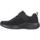 Skechers Bounder Baronik Textile Black Trainers
