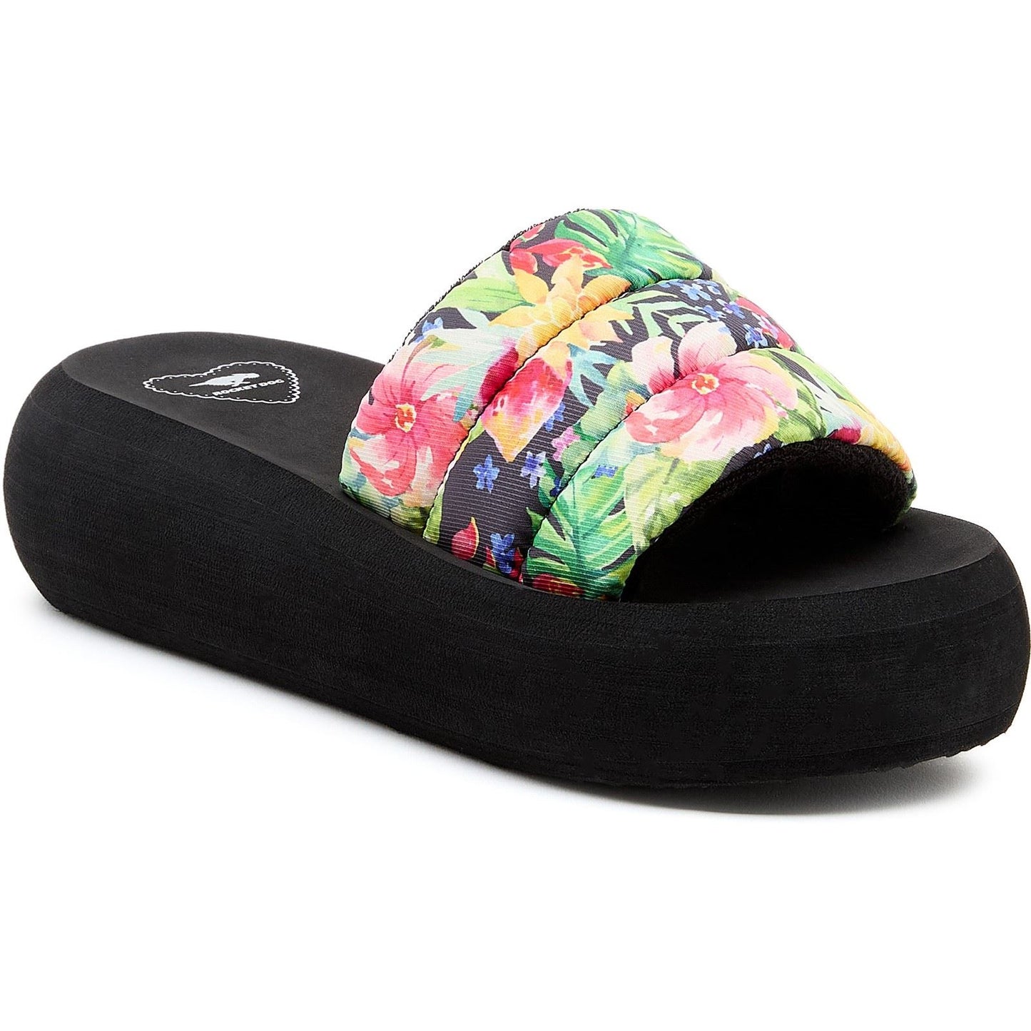 Rocket Dog Women's Splash Bahama Sandal in Black/Multi
