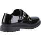 Hush Puppies Verity Leather Women's Black Patent Shoes