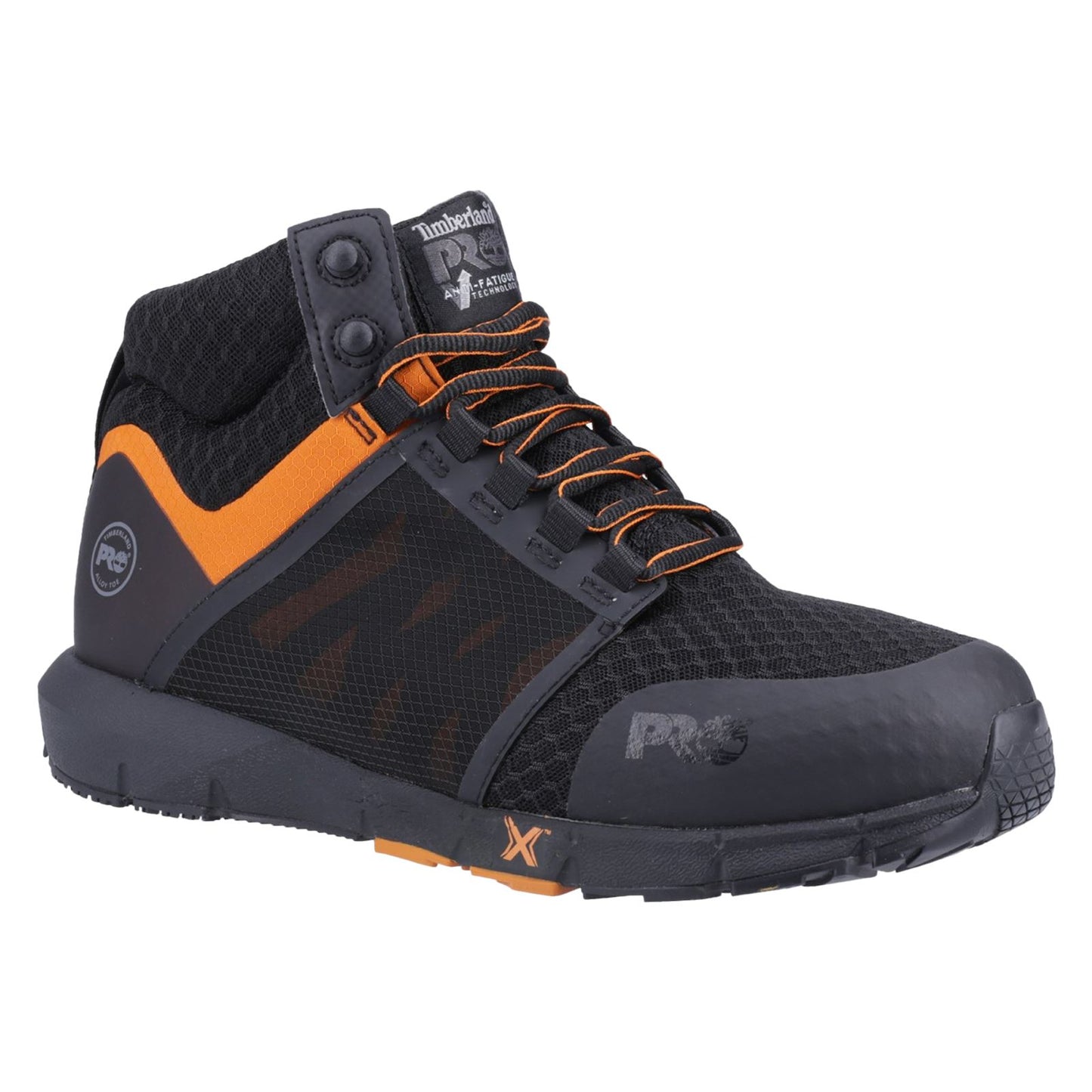 Timberland Pro Men's Radius Boot in Black/Orange