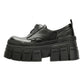 Buffalo Gospher Front Zip Lo Vegan Women's Black Shoes
