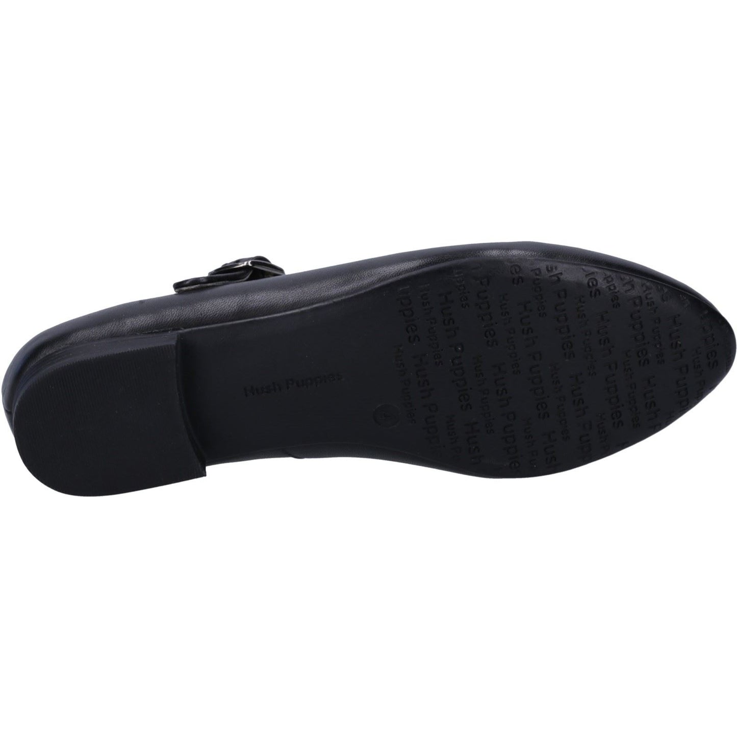 Hush Puppies Women's Melissa Strap Leather in Black