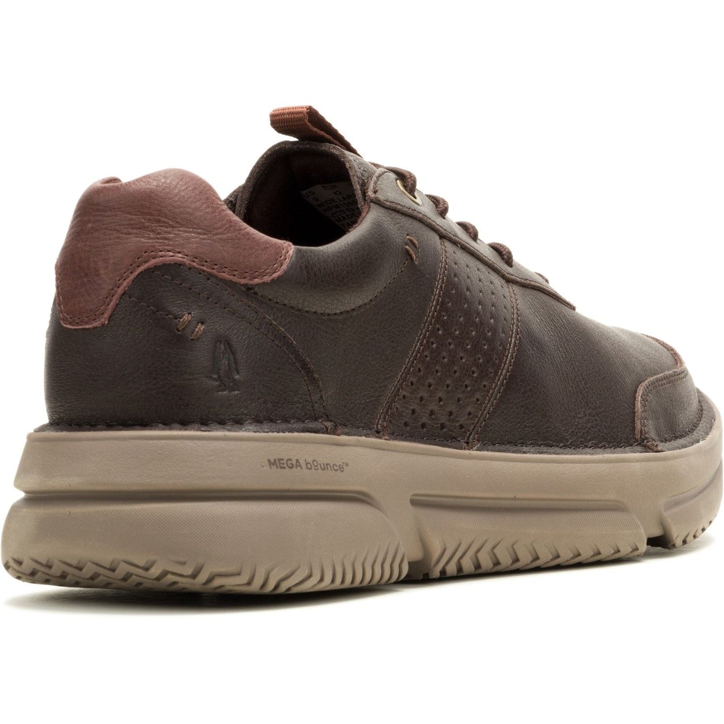Hush Puppies Baylor Leather Men's Brown Trainers