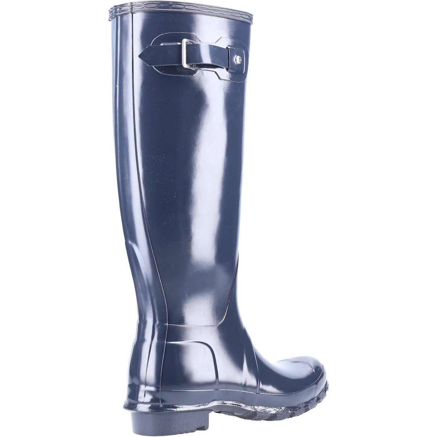 Hunter Women's Original Tall Gloss Wellington Boots in Navy