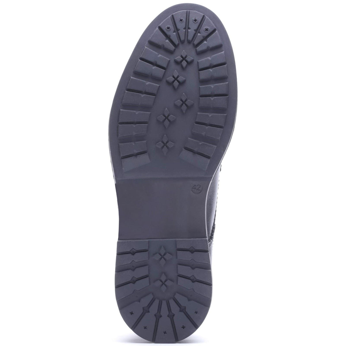 Base London Tanner Leather Men's Black Brogues Shoes
