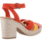 TOMS Women's Majorca Strappy Sandal in Flame