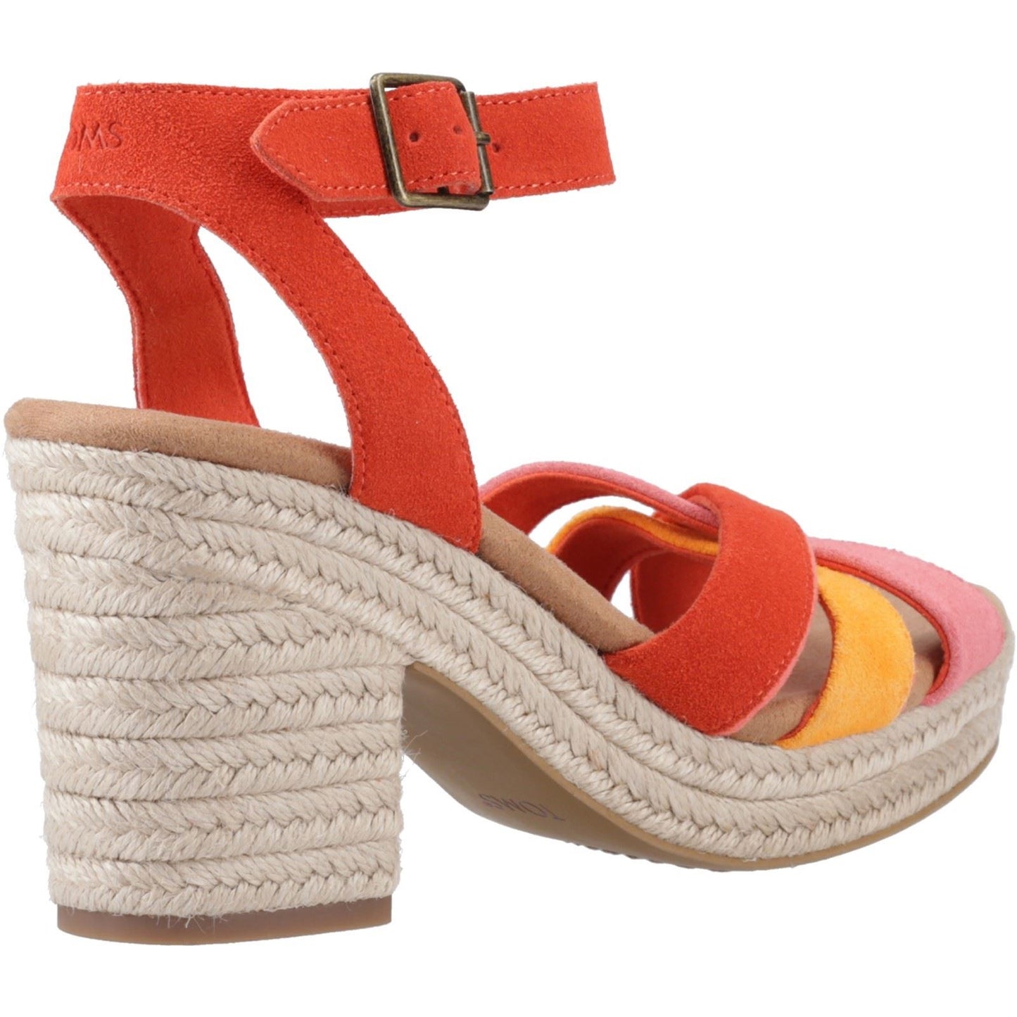 TOMS Women's Majorca Strappy Sandal in Flame