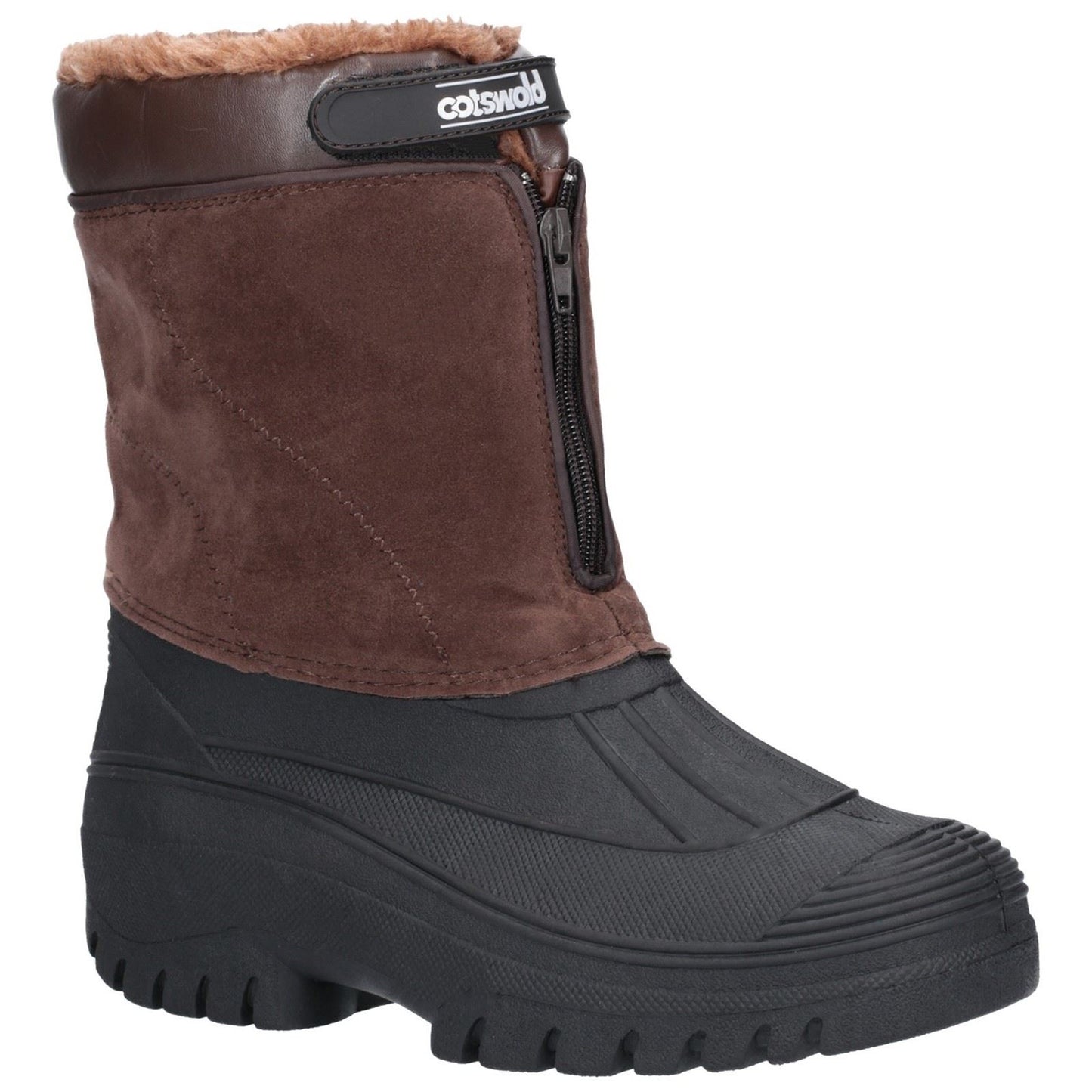 Cotswold Men's Venture Waterproof Winter Boot in Brown