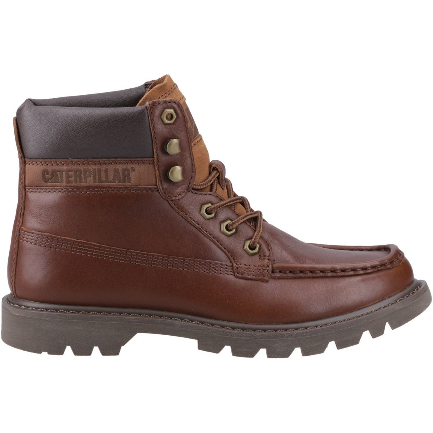 CAT Lifestyle Colorado Moc Toe Leather Men's Nuthatch Ankle Boots