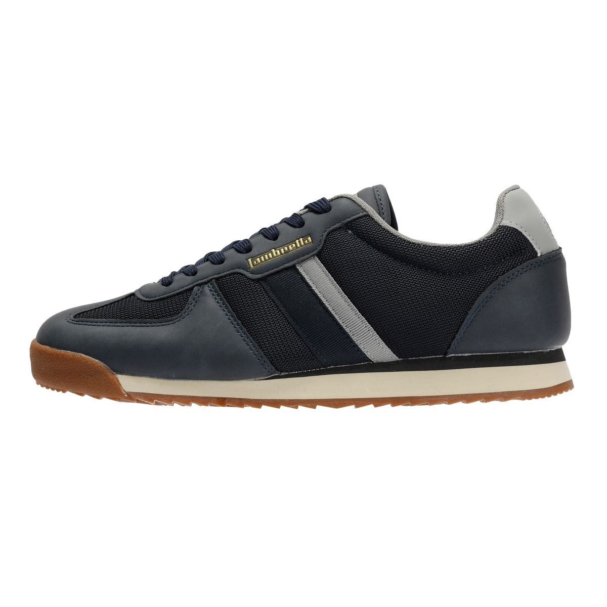 Lambretta Diego Men's Navy/Charcoal Trainers