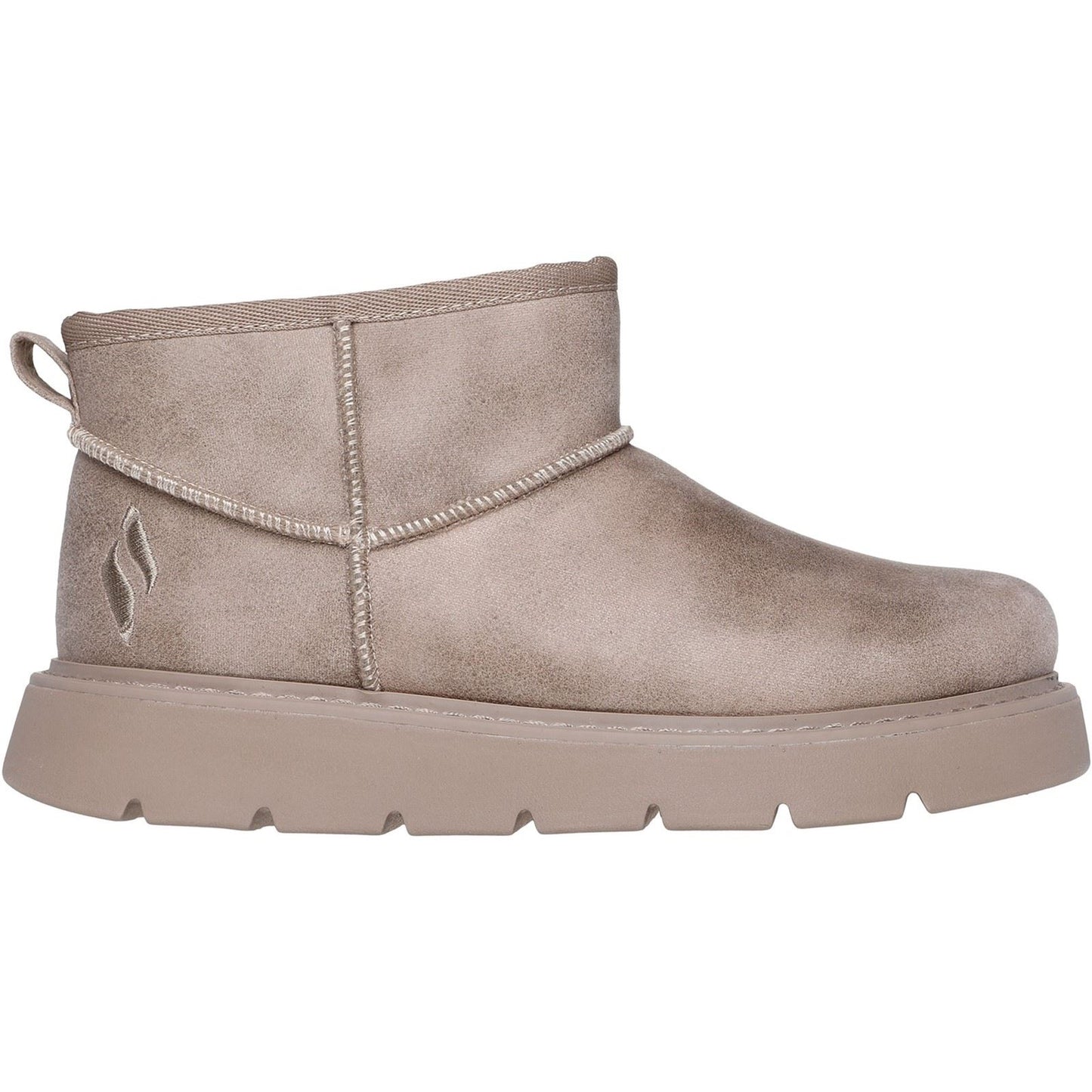 Skechers Women's Keepsakes Lite Snow Bird Ankle Boots in Taupe