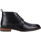 Hush Puppies Declan Lace Leather Men's Black Boots