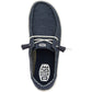 HEYDUDE Women's Wendy Stretch Mesh Shoes in Navy
