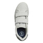 Penguin Junior Marble White/Navy Trainers