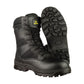 Amblers Safety Combat Hi-Leg Waterproof Metal Free Boot in Black