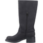 Rocket Dog Nash Faux Leather Women's Black Heeled Knee High Boots