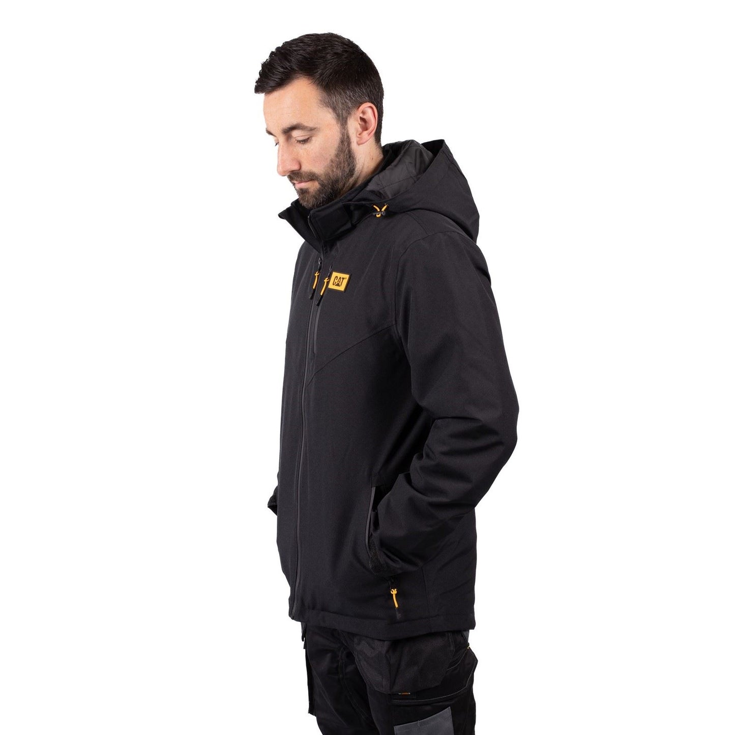 Caterpillar Men's Lightweight Insulated Jacket in Black