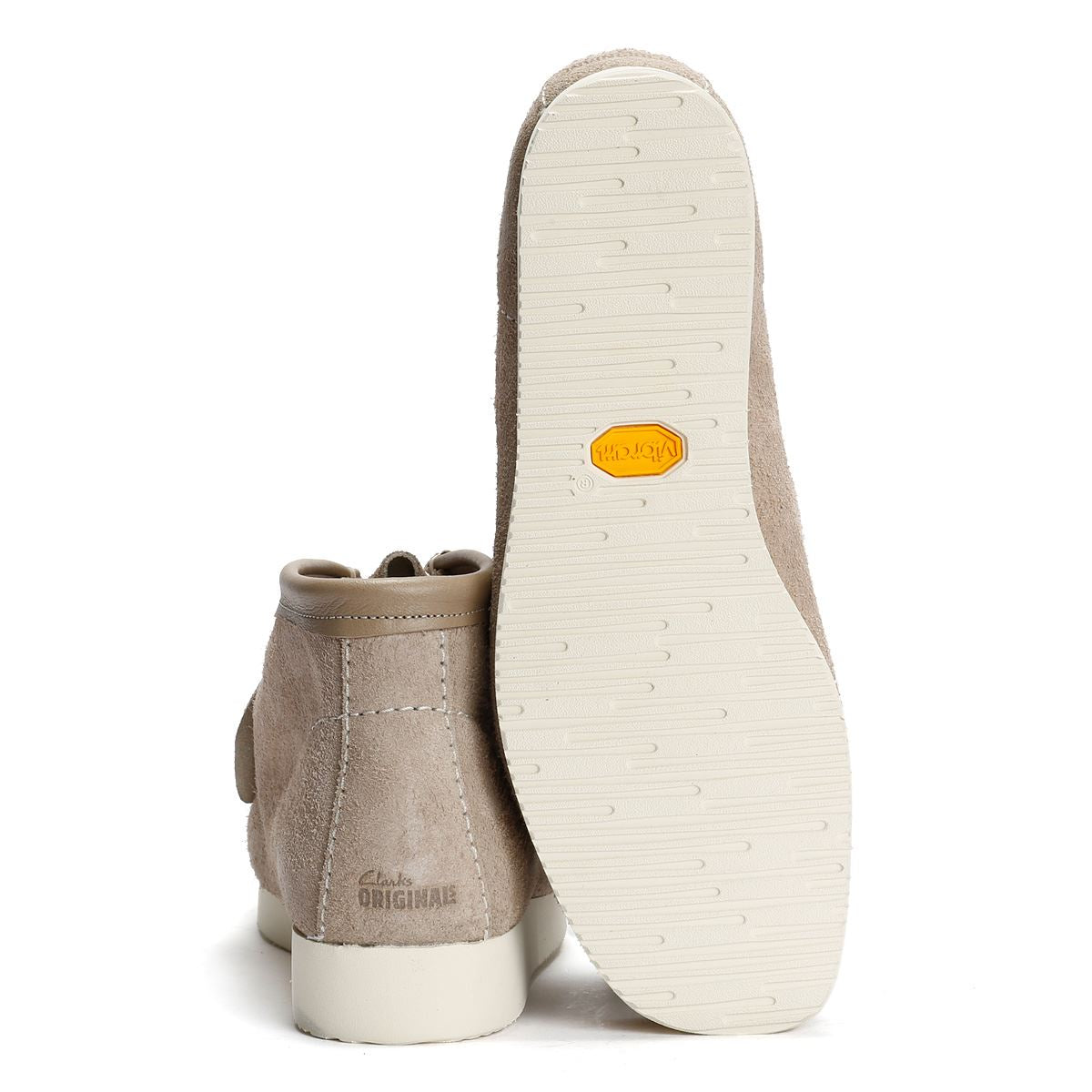 Clarks Originals Wallabee Combi Suede Men's Taupe Boots