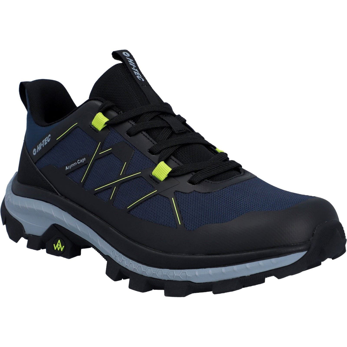 Hi-Tec Infuse Low Polyester Men's Black/Spellbound/Acid Lime Hiking Shoes