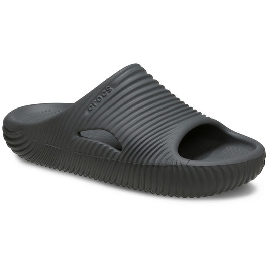 Crocs Mellow Tide Recovery Slide in Slate Grey