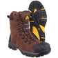 Amblers Safety Men's AS995 Pillar Hi-leg Safety Boot in Brown