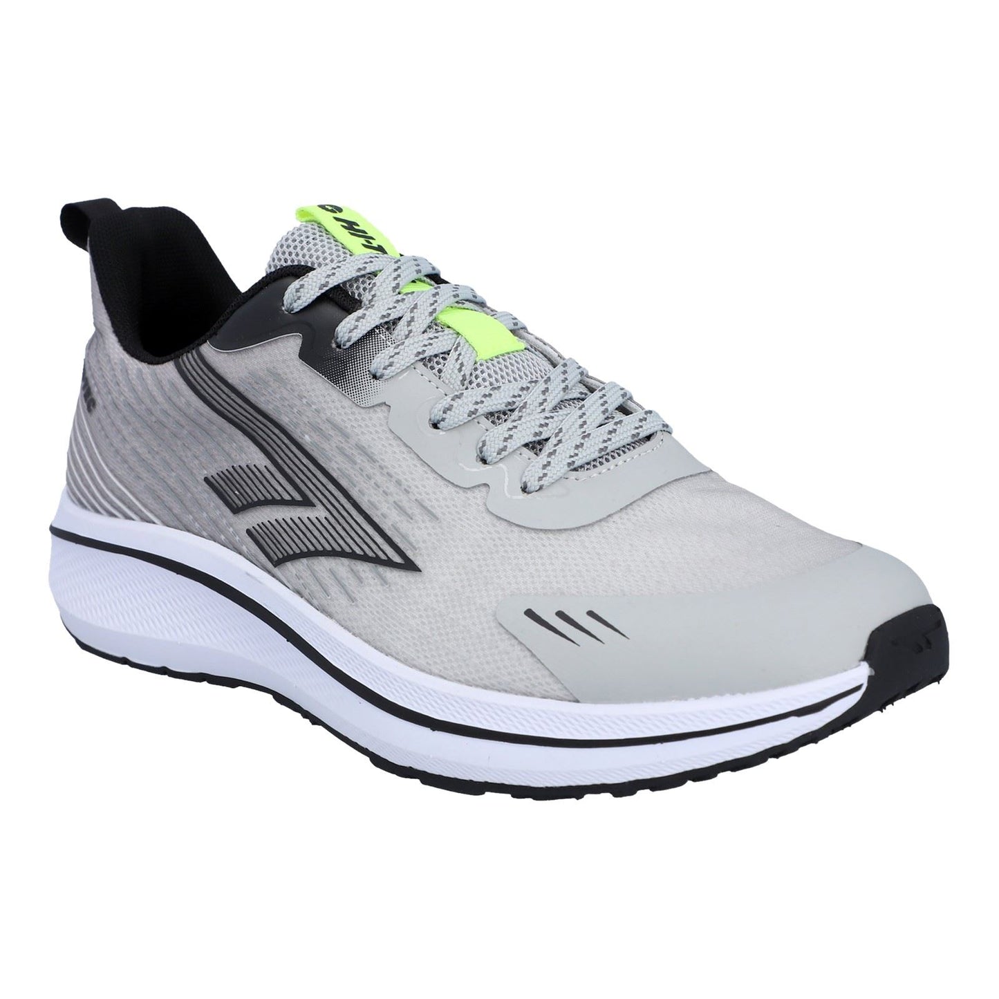 Hi-Tec Santorini Polyester Men's Cool Grey/Black/Acid Lime Trainers