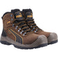 Puma Safety Men's Sierra Nevada Mid Safety Boot in Brown