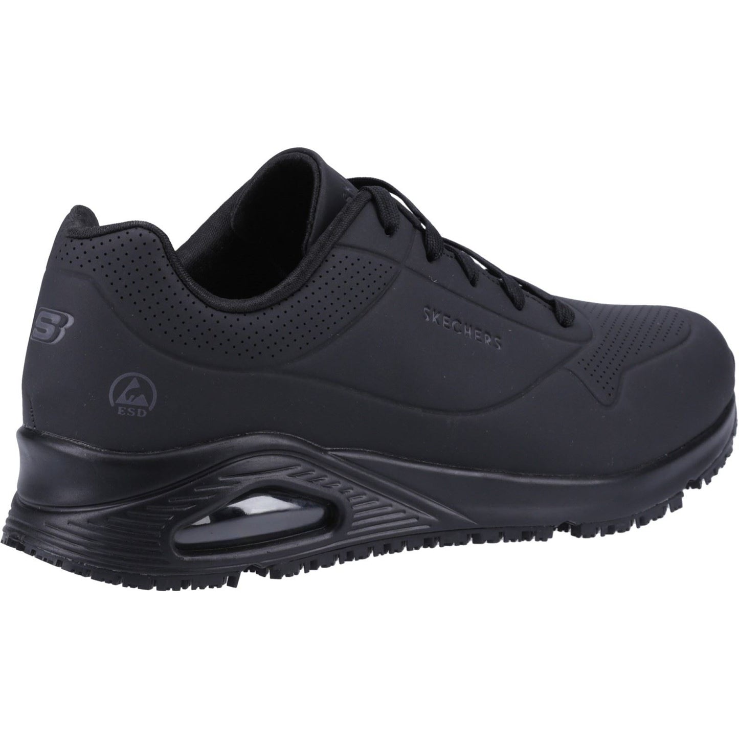 Skechers Workwear Work Relaxed Fit: Uno SR - Sutal Men's Black Safety Trainers