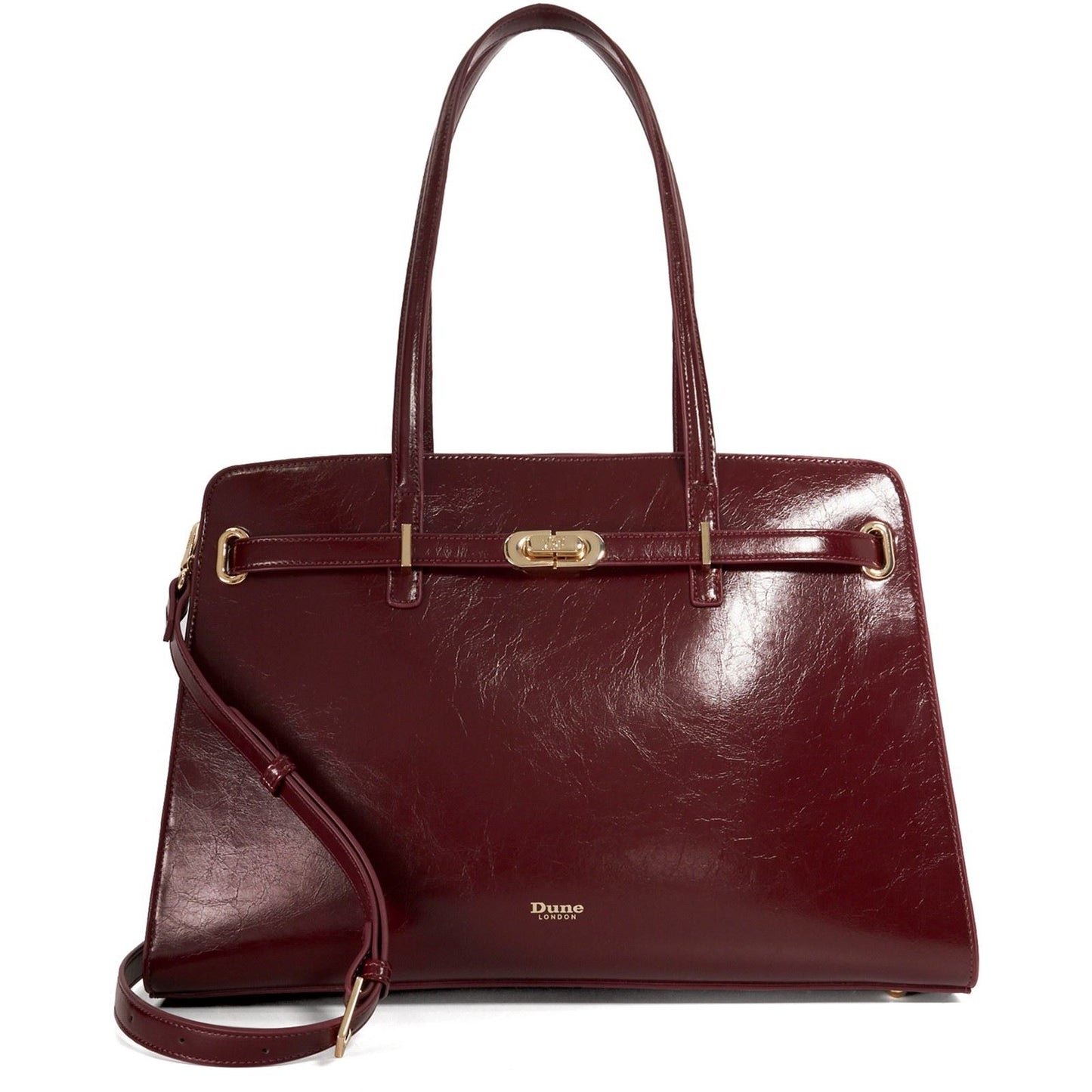 Dune Define Women's Red Top-Handle HandBag
