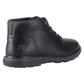 CAT Lifestyle Trey 2.0 Leather Men's Black Ankle Boots