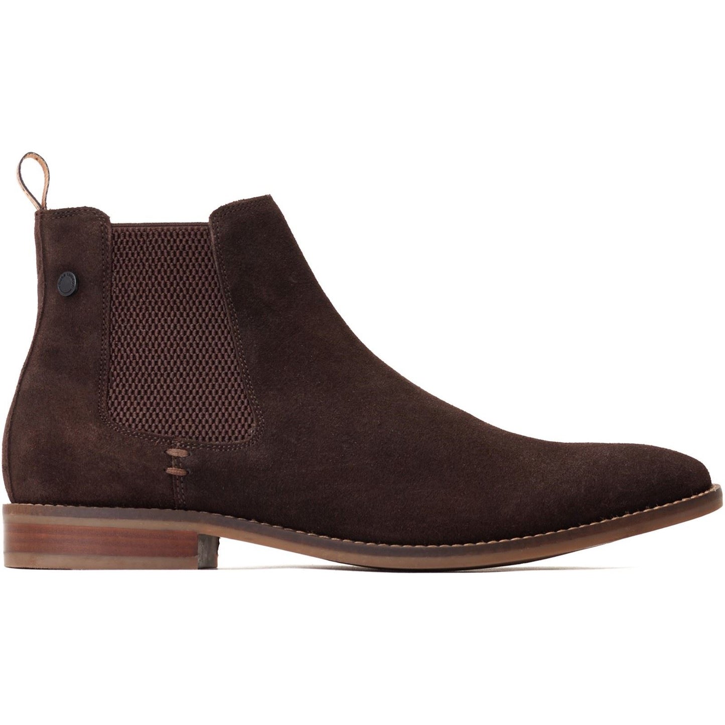 Base London Men's Virgil Chelsea Boot in Burnt Brown