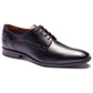 Base London Vance Leather Men's Black Derby Shoes