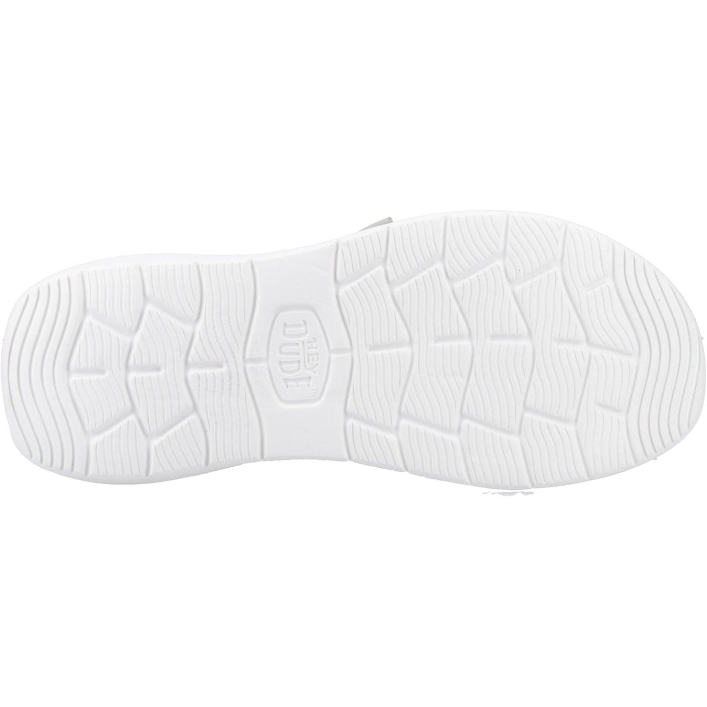 HEYDUDE Wendy COMF Leather Women's Grey/Snake Moccasins Shoes