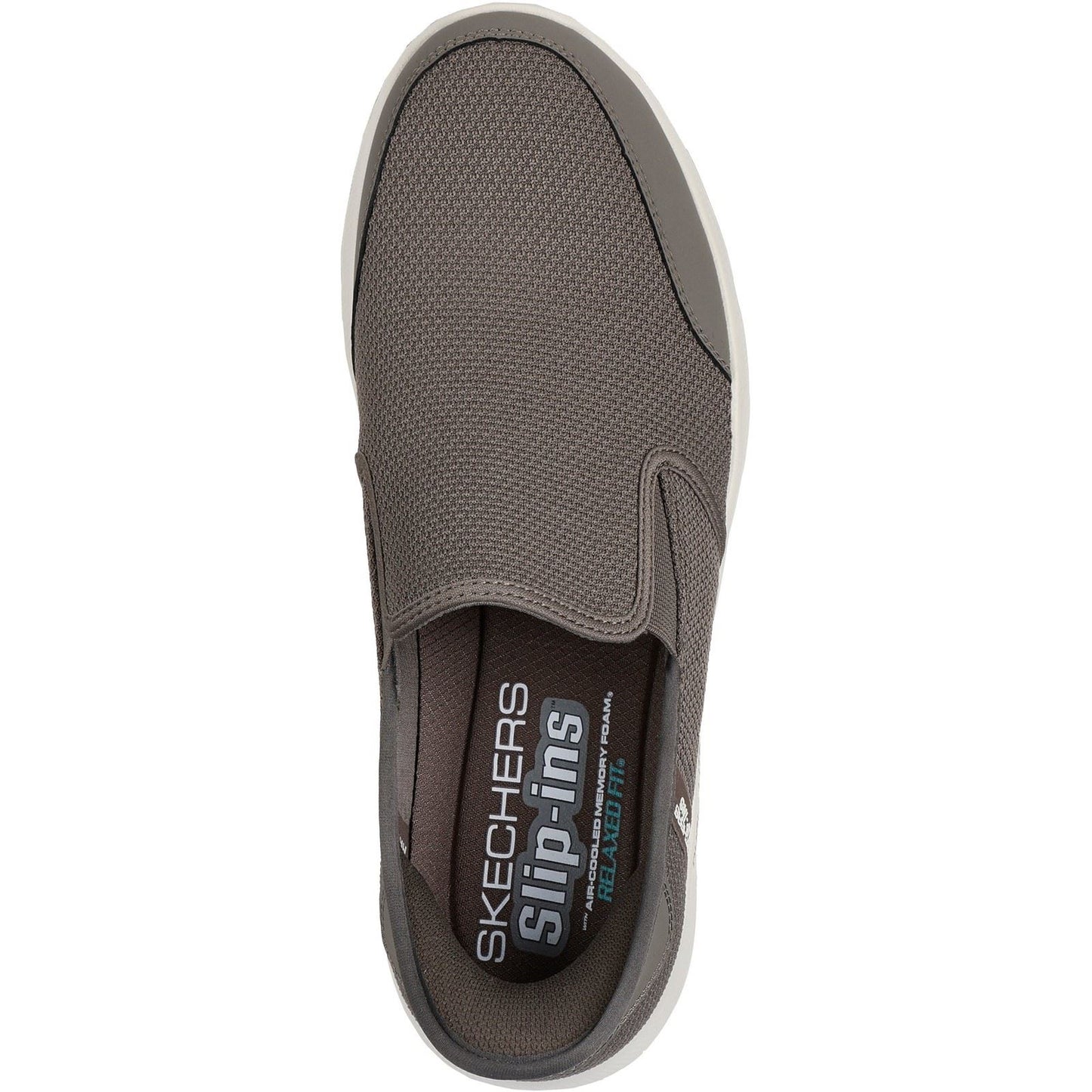 Skechers Equalizer 5.0 Drayze Polyester Men's Taupe Trainers