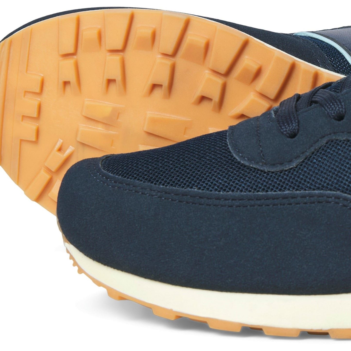 Jack & Jones Spirit Runner Polyurethane Men's Navy Blazer/Glacier Ice Trainers