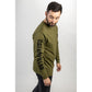 Caterpillar Men's Trademark Banner Long Sleeve T-Shirt in Chive