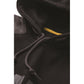 Caterpillar Men's Raglan Hooded Sweatshirt in Black/Magnet