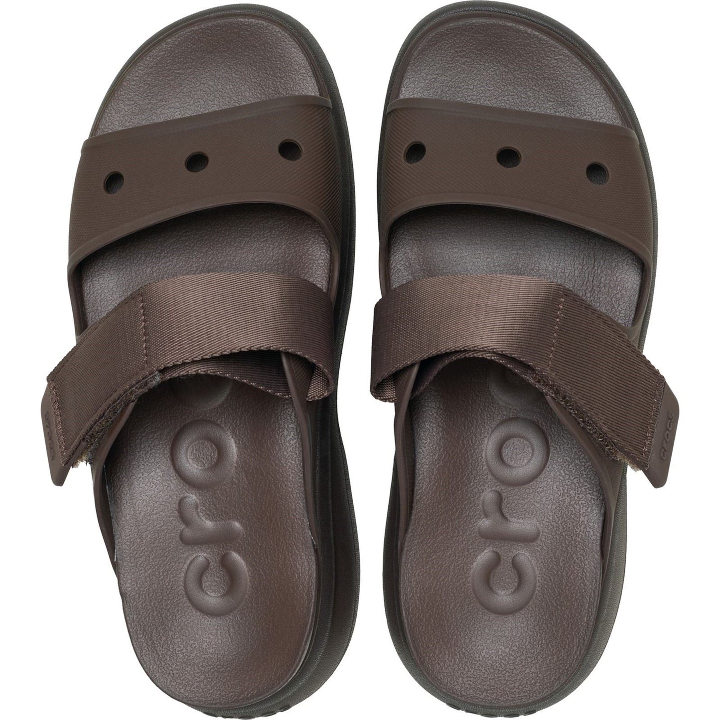Crocs Soho Two Strap EVA Women's Coffee Sandals
