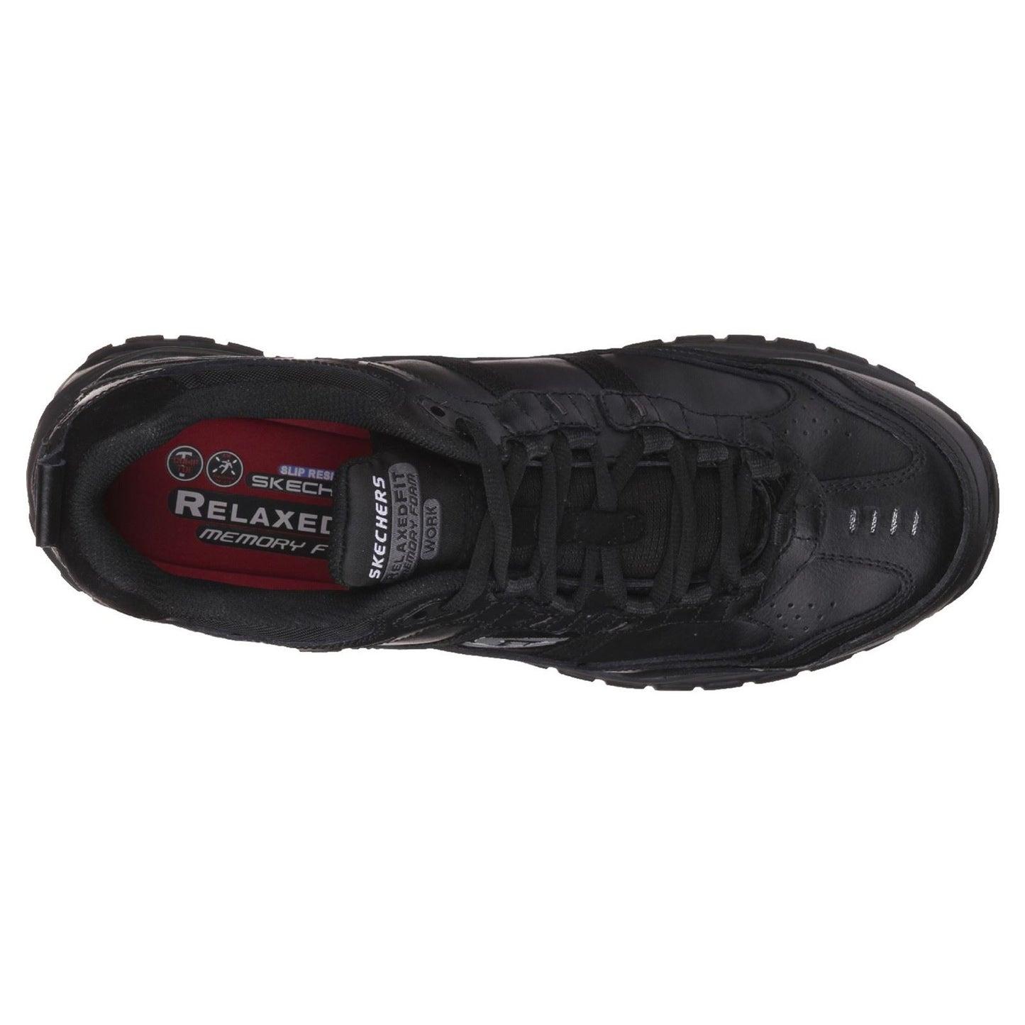 Skechers Workwear Soft Stride - Grinnell Suede Men's Black Safety Trainers