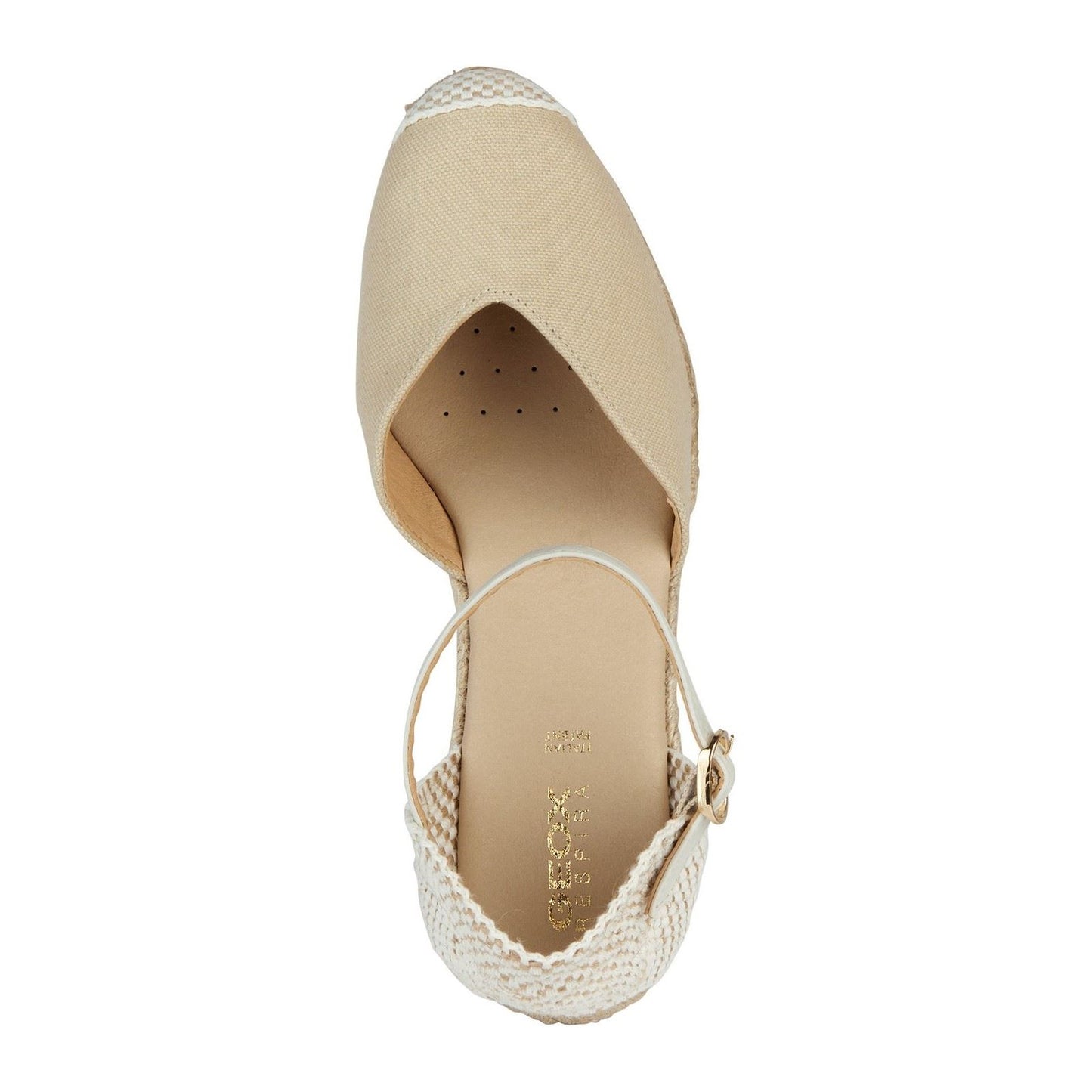 Geox Women's D GELSA A SANDALS in Light Sand