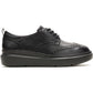 Hush Puppies Joy Leather Women's Black/Black Brogues Shoes
