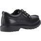 CAT Lifestyle Colorado Moc Toe Low Leather Men's Black Lace-Up Shoes