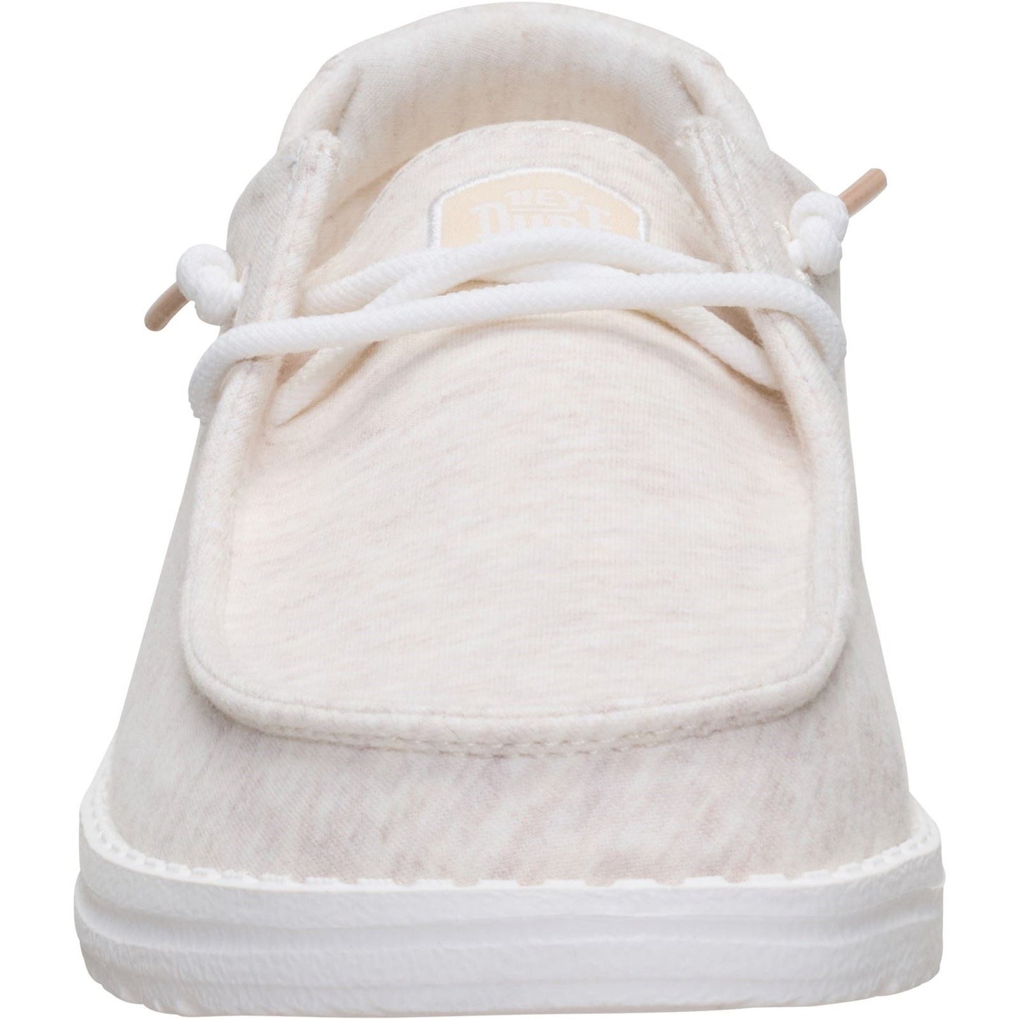 HEYDUDE Wendy Stretch Jersey Textile Women's Oatmeal Loafers
