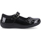Hush Puppies Julie Ballerina Patent Leather Girl's Black Shoes