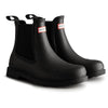 Hunter Men's Commando Chelsea Boots in Black