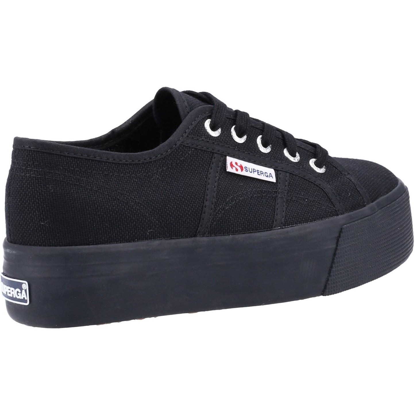 Superga Women's 2790 LINEA UP AND DOWN TRAINER in Full Black