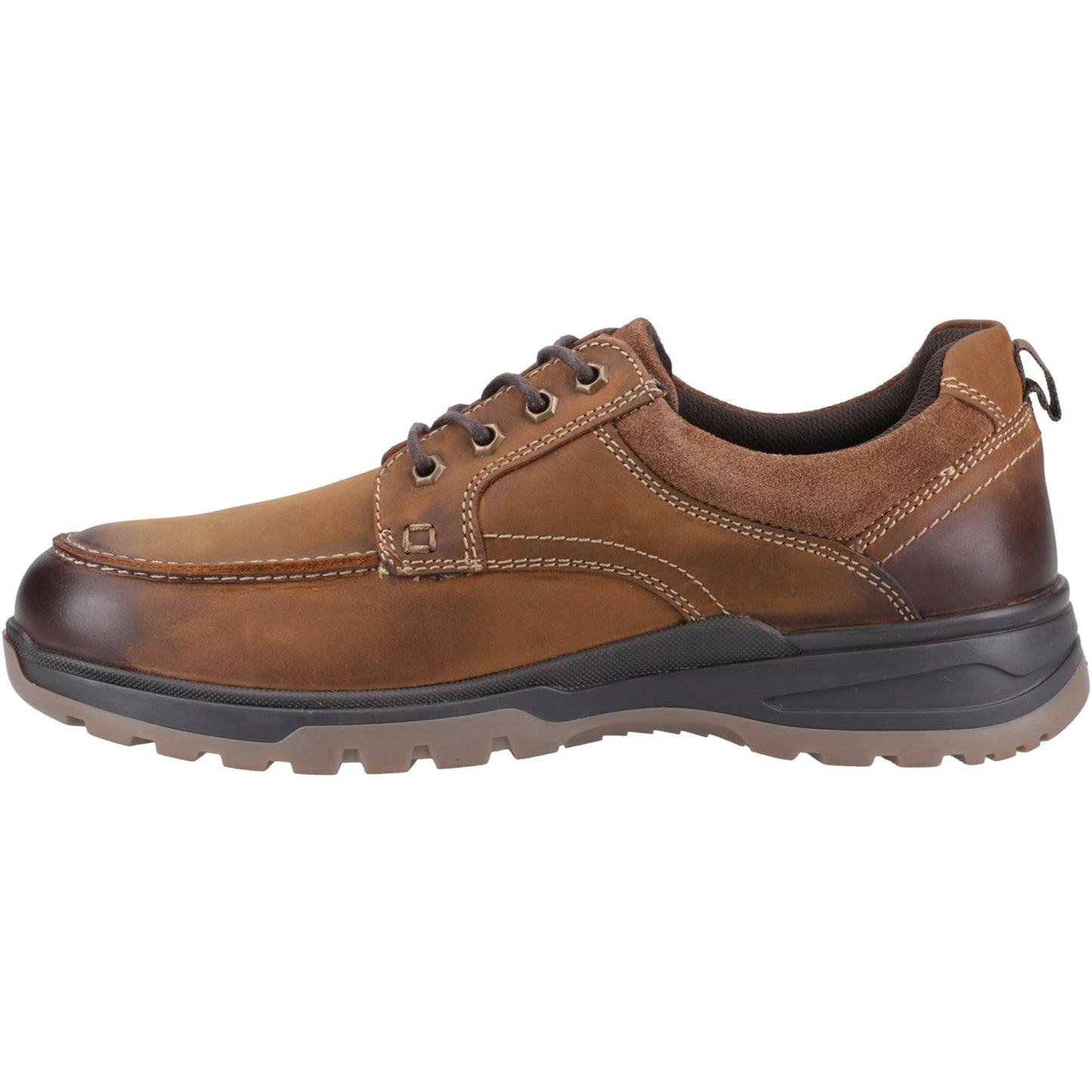 Hush Puppies Men's Percy Lace Up Shoe in Tan